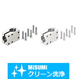 【クリーン洗浄品】支柱クランプ　同径Ｔ字直交セパレートタイプ SHD-SLTTS10