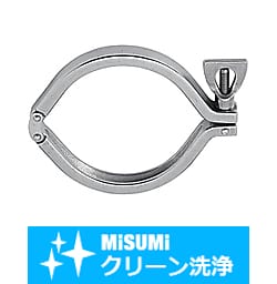 【クリーン洗浄品】タンク用クランプ