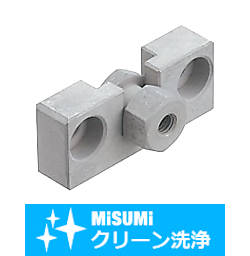 【クリーン洗浄品】フローティングジョイント　簡易接続型めねじシリンダコネクタ・ホルダセット SL-FJRHASS5-0.8
