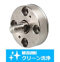 【クリーン洗浄品】フローティングコネクタ　－超短タイプ　フランジ取付－　　おねじ