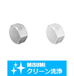 【クリーン洗浄品】サニタリー管用継手　ブラインドナット SL-SNYBN2.5S