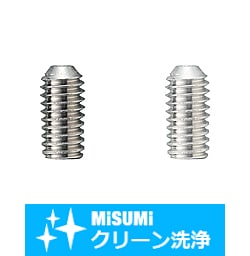 【クリーン洗浄品】六角穴付止めねじ－くぼみ先・小箱－ SH-BOX-MSSU5-16