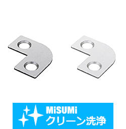 【クリーン洗浄品】５シリーズ（溝幅６ｍｍ）　アルミフレーム用端面プレート SL-HFCR5-404020