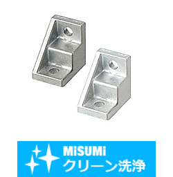 【クリーン洗浄品】６シリーズ（溝幅８ｍｍ）－１列溝用－　片リブブラケット