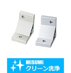 【クリーン洗浄品】８－４５シリーズ（溝幅１０ｍｍ）－１列溝用－　異種サイズフレーム接続ブラケット SH-HBLTS845-6L-C