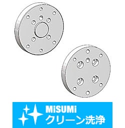 【クリーン洗浄品】チャック対応ブラケット-ロボット側単品-デンソーウェーブ SH-VRA-D2B