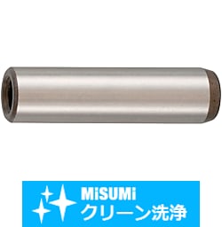 【クリーン洗浄品】ノックピン　マイナス公差　端部形状：両端テーパ　はめあい公差：h7 SH-MSHT6-10