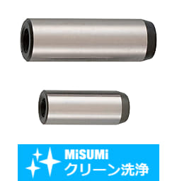 【クリーン洗浄品】ノックピン　プラス公差　端部形状：両端テーパ　はめあい公差：p6 SL-THSS8-20