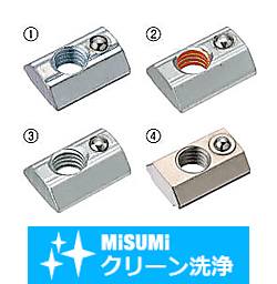 【クリーン洗浄品】８シリーズ（溝幅１０ｍｍ）用　アルミフレーム用後入れバネナット SL-PACK-HNTP8-8