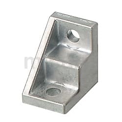 ブラケット 白 6シリーズ（溝幅8mm）用フリーアングルブラケット | ミスミ