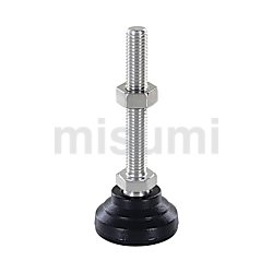 【上品】 AJPDSR16-100E | アジャスタフット 樹脂ラバータイプ | ミスミ ベッド・クッション・ハウス