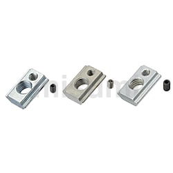 ８シリーズ（溝幅１０ｍｍ）用 アルミフレーム用後入れロックナット