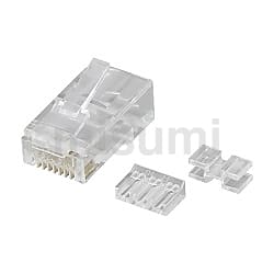 UTP シールド無 CAT6A RJ45モジュラープラグ | ミスミ | MISUMI(ミスミ)