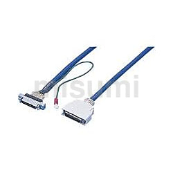 IEEE1284ハーフピッチ（MDR）コネクタ付ケーブル パネルマウント