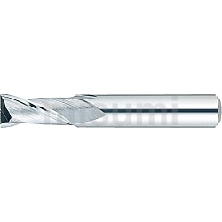 超硬スクエアエンドミル 2枚刃/刃長2D（ショート）タイプ | ミスミ