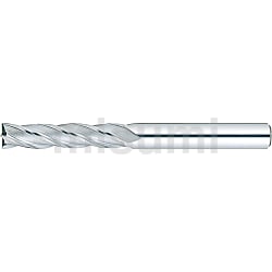 超硬スクエアエンドミル 4枚刃/刃長4D（ロング）タイプ | ミスミ