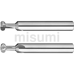 超硬Ｔスロットカッター 2枚刃/4枚刃/ボール | ミスミ | MISUMI(ミスミ)