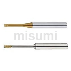 エンドミル　MS4XL 2本セット 協和精工 超硬ロングエンドミル KSELー2 2.3X15 KSEL-223150 1個