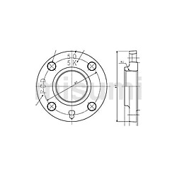 5KF-D15A-B | ダクタイル製ねじ込み式フランジ | 日立金属 | MISUMI