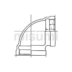 ドレネジ継手 90°エルボ | 日立金属 | MISUMI(ミスミ)