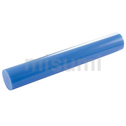 プラスチック MC901 丸棒（青） 直径 85mm 690 mm :954420799
