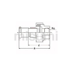 ドウ-ゼツエンユニオン(メッキ)-15X1/2 | 建築配管用銅管対応継手 CUプレス ドウ-ゼツエンユニオン(メッキ)-15X1/2 | 建築配管用銅管対応継手 CUプレス
