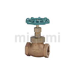125C-BD-N-25A | 125C型 青銅ねじ込み形 PTFE ジスク入グローブ