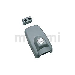 CP-819-AL | プラスチックバイク便ボックスロック CP-819