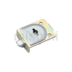 鍵付平面ラッチ錠 C-312 | タキゲン製造 | MISUMI(ミスミ)