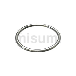 ステンレス溶接リング（丸カン） | 新生発条工業 | MISUMI(ミスミ)