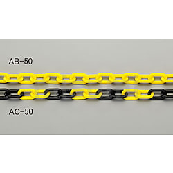 EA980AF-50 | 6.0mmx50m プラスチックチェーン(ｹｰｽ入) | エスコ