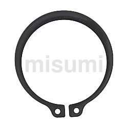 ベベル型 止め輪（軸用） オチアイ製 | ＳＵＮＣＯ | MISUMI(ミスミ)