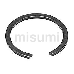同心止め輪（穴用） 羽島板バネ製作所製 | SUNCO | MISUMI