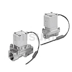 零差壓作動氣引導型 2通口電磁閥 水蒸氣用 VXS Series