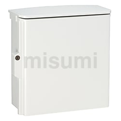 OPK-A キー付耐候プラボックス（屋根付） | 日東工業 | MISUMI(ミスミ)