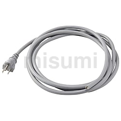 ビニルキャブタイヤ丸形コード（VCTF） 差込プラグ 3P（2P+