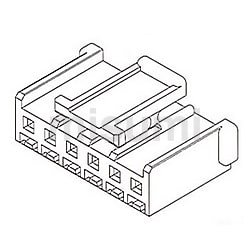 入荷now 口コミ Mini-Lock（TM） 2.5mmピッチ リセプタクルハウジング MISUMI(ミスミ) | モレックス | 51103 ジャケット・アウター
