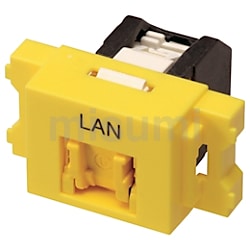 人気を誇る VOL-6OCBZL-YEL RJ45モジュラージャック+JISプレート Cat6 3M | タイムセール
