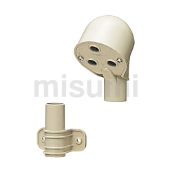 MEC-22F | PF管用エントランスキャップ ミラフレキMF専用 | 未来