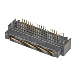 JAE 基板ソケット 0.8mm 100 極 2 列 ライトアングル | 日本航空