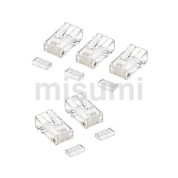 ADT-RJ45-100SN | RJ-45コネクタ（単線用） LANｹｰﾌﾞﾙ | サンワサプライ