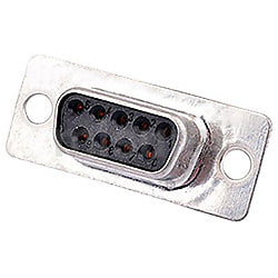 D-subコネクタ (はんだ端子) FCT - A MOLEX COMPANY, メス, 9極