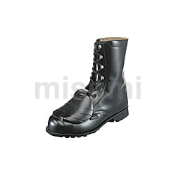FD33D-6-24.5 | 安全靴甲プロ付 長編上靴 FD33D-6 黒色 ｺｳﾌﾟﾛﾂｷ ﾁｮｳﾍﾝ