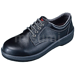 2層ウレタン耐滑・軽量安全靴 7511黒