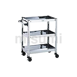 SUS4-511B | ステンレス製アングル式ワゴン（SUS430） | トラスコ中山