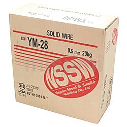 NSSW-YM-28-1-10 | ソリッドワイヤ（軟鋼・490～550MPa級高張力鋼用