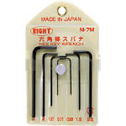 六角棒スパナ（7本セット） M-7M | エイト | MISUMI(ミスミ)