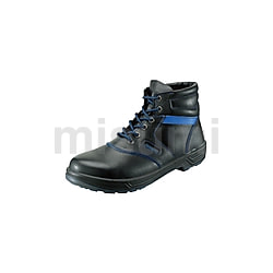 安全靴 シモンライト・シリーズ SL22-BL黒／ブルー