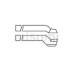 ハイスバイト JIS62R型 S535型 平削片刃 | 三和製作所 | MISUMI(ミスミ)
