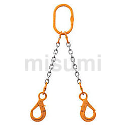 【最新入荷】 2-MFF-SHE-6.3 | チェーンスリング （ロッキングフックタイプ 物流・保管用品